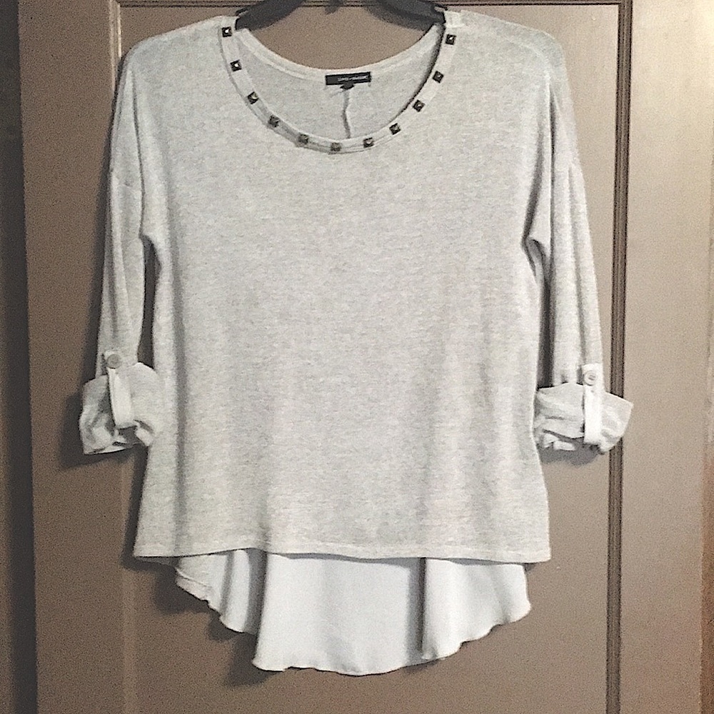 Flowing high/low shirt